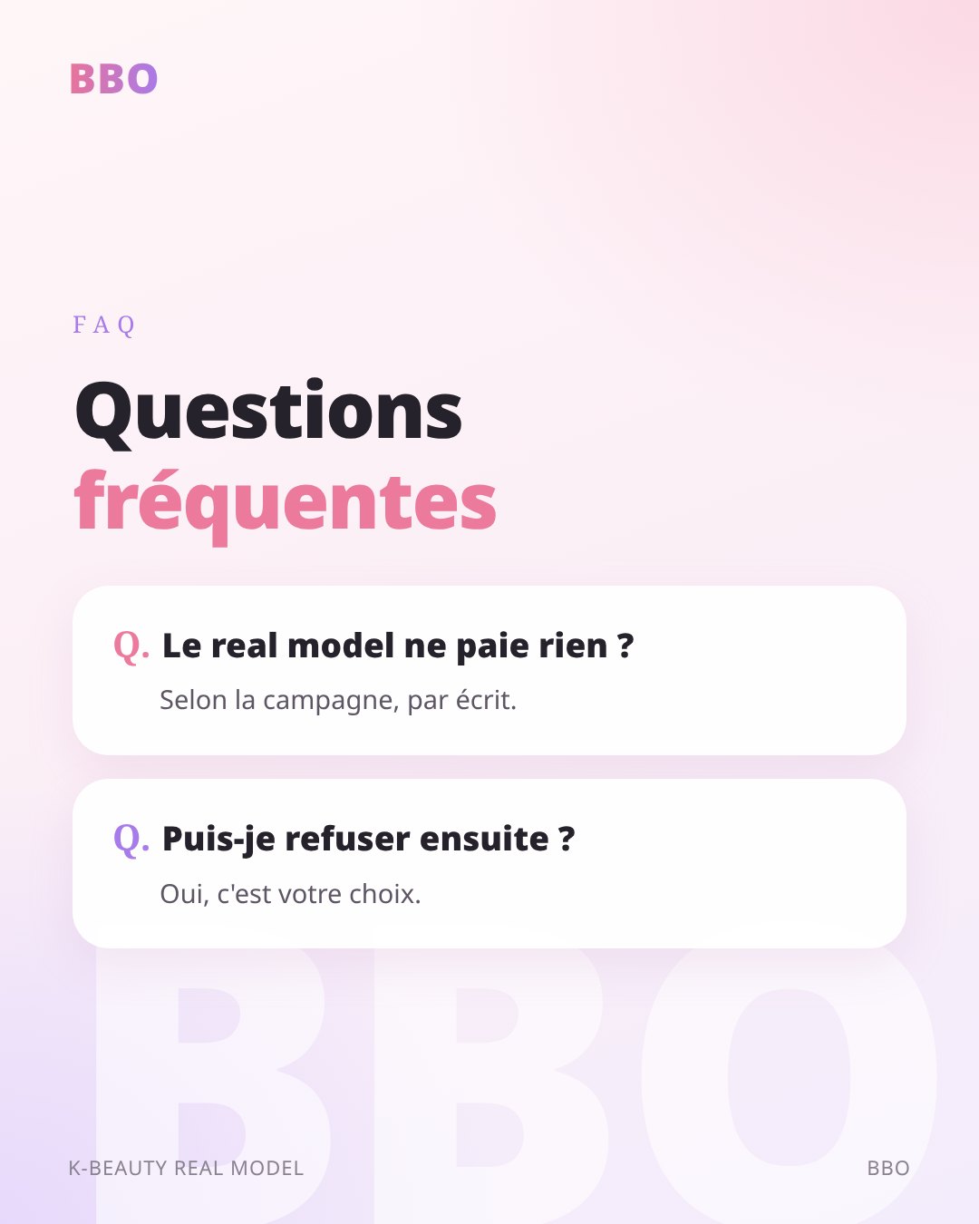 Questions fréquentes