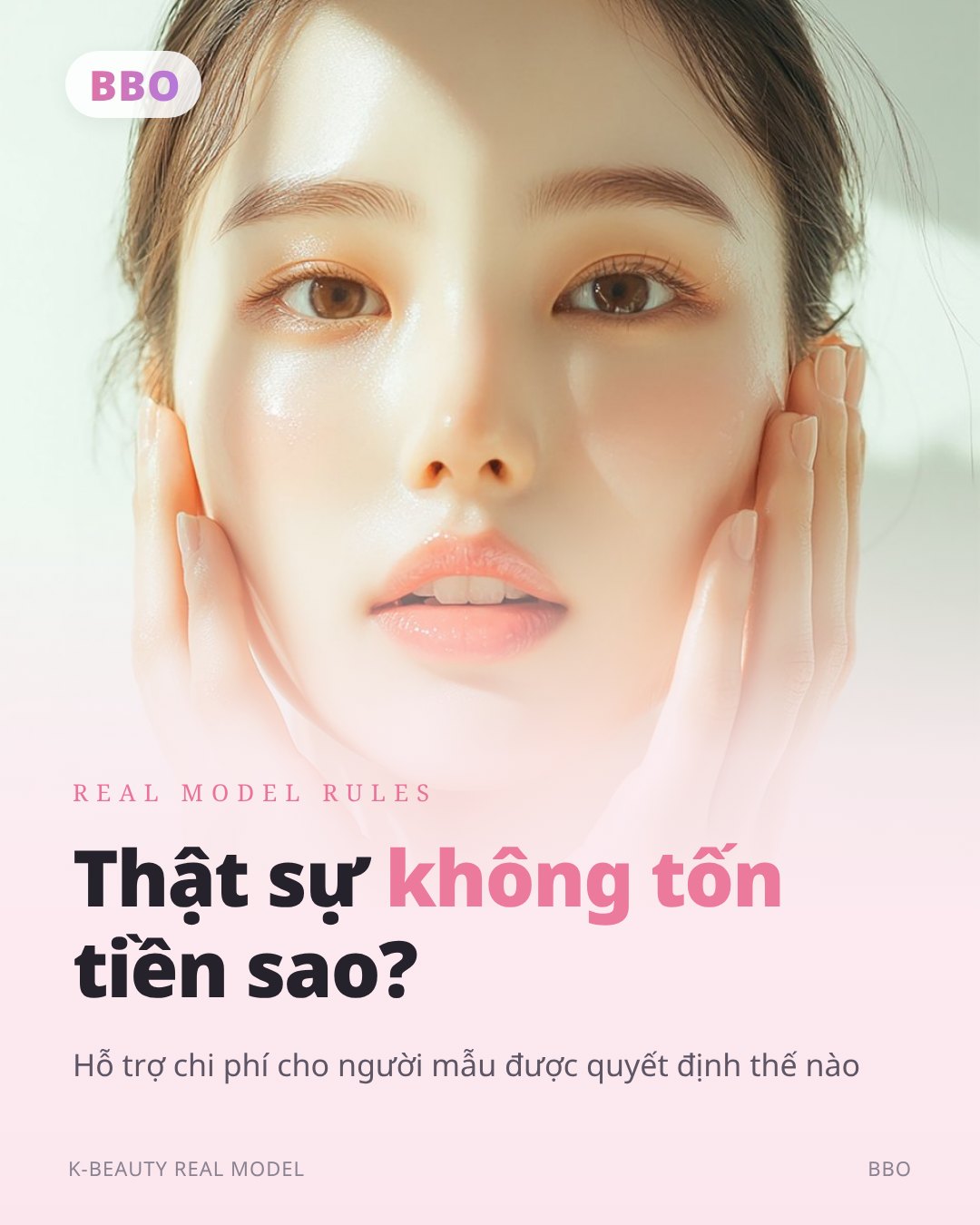 Thật sự không tốn tiền sao? — Hỗ trợ chi phí cho người mẫu được quyết định thế nào